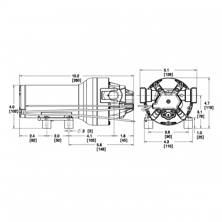 Parmax HD6 Pentrypump 12V/24V